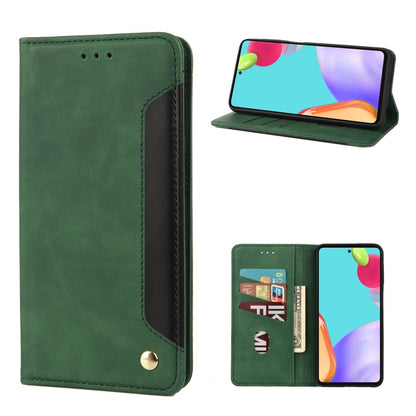 Skin Feel Splicing Leather Phone Case, For Samsung Galaxy A33 5G, For Samsung Galaxy A53 5G, For Xiaomi Redmi Note 11 Pro, For Xiaomi Redmi Note 11