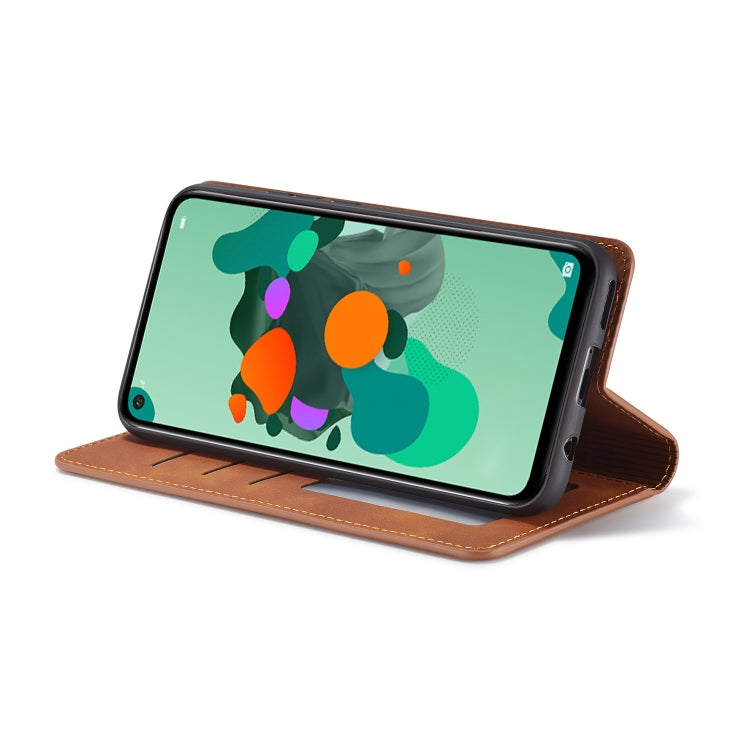 Forwenw Dream Series Oil Edge Strong Magnetism Horizontal Flip Leather Case with Holder & Card Slots & Wallet & Photo Frame, For Huawei Mate 30 Lite, For Huawei Mate 30 Pro