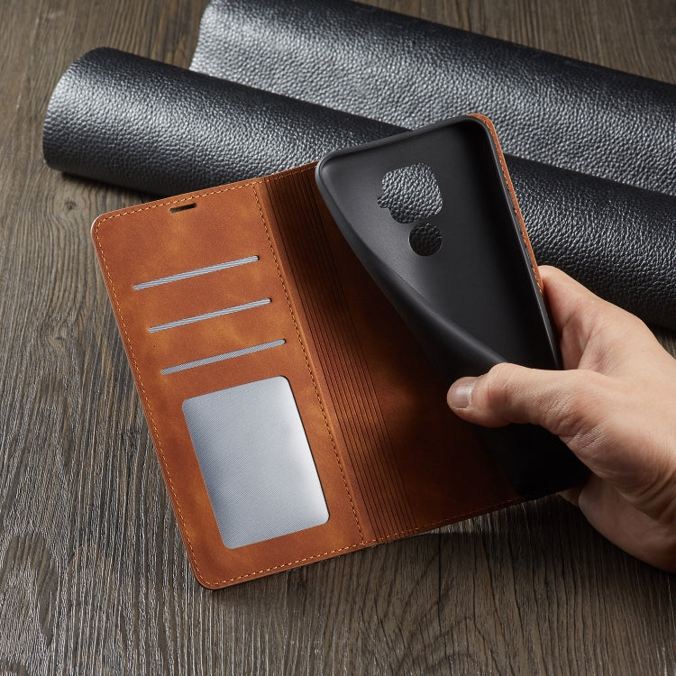 Forwenw Dream Series Oil Edge Strong Magnetism Horizontal Flip Leather Case with Holder & Card Slots & Wallet & Photo Frame, For Huawei Mate 30 Lite, For Huawei Mate 30 Pro