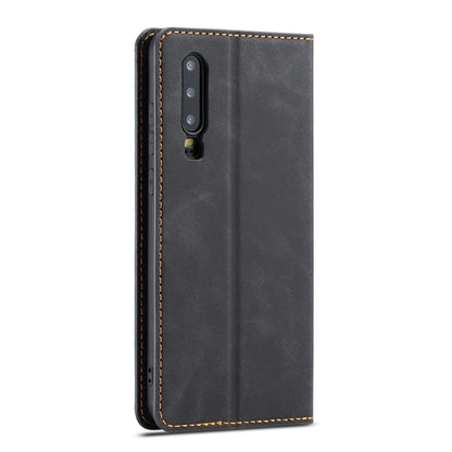 Forwenw Dream Series Oil Edge Strong Magnetism Horizontal Flip Leather Case with Holder & Card Slots & Wallet & Photo Frame, For Huawei P30, For Huawei P30 Lite, For Huawei P30 Pro, For Galaxy A10 / M10, For Galaxy A20, For Galaxy A30