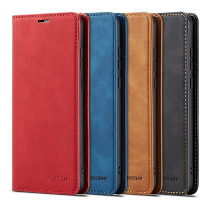 Forwenw Dream Series Oil Edge Strong Magnetism Horizontal Flip Leather Case with Holder & Card Slots & Wallet & Photo Frame, For Huawei P30, For Huawei P30 Lite, For Huawei P30 Pro, For Galaxy A10 / M10, For Galaxy A20, For Galaxy A30