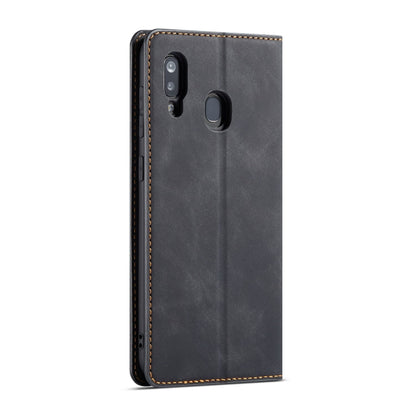 Forwenw Dream Series Oil Edge Strong Magnetism Horizontal Flip Leather Case with Holder & Card Slots & Wallet & Photo Frame, For Galaxy A40, For Galaxy A60, For Galaxy A20e, For Galaxy A50, For Galaxy A70, For Galaxy A80 / A90