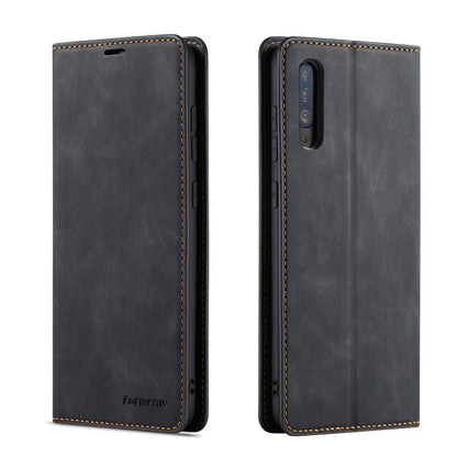 Forwenw Dream Series Oil Edge Strong Magnetism Horizontal Flip Leather Case with Holder & Card Slots & Wallet & Photo Frame, For Galaxy A40, For Galaxy A60, For Galaxy A20e, For Galaxy A50, For Galaxy A70, For Galaxy A80 / A90
