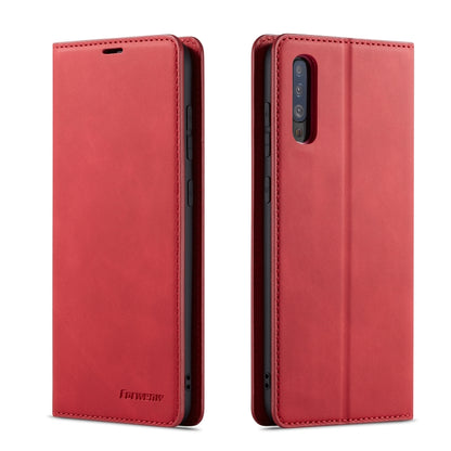 Forwenw Dream Series Oil Edge Strong Magnetism Horizontal Flip Leather Case with Holder & Card Slots & Wallet & Photo Frame, For Galaxy A40, For Galaxy A60, For Galaxy A20e, For Galaxy A50, For Galaxy A70, For Galaxy A80 / A90
