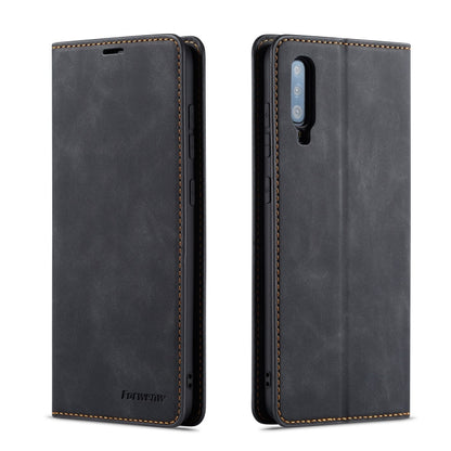 Forwenw Dream Series Oil Edge Strong Magnetism Horizontal Flip Leather Case with Holder & Card Slots & Wallet & Photo Frame, For Galaxy A40, For Galaxy A60, For Galaxy A20e, For Galaxy A50, For Galaxy A70, For Galaxy A80 / A90