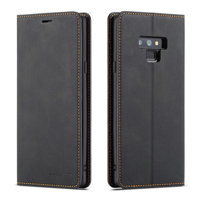 Forwenw Dream Series Oil Edge Strong Magnetism Horizontal Flip Leather Case with Holder & Card Slots & Wallet & Photo Frame, For Galaxy Note9, For Galaxy Note10, For Galaxy Note10+, For Galaxy S8, For Galaxy S8+, For Galaxy S9