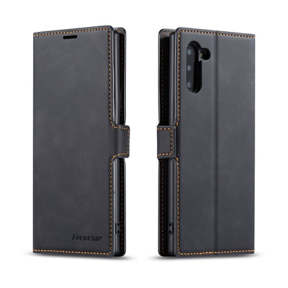 Forwenw Dream Series Oil Edge Strong Magnetism Horizontal Flip Leather Case with Holder & Card Slots & Wallet & Photo Frame, For Galaxy Note9, For Galaxy Note10, For Galaxy Note10+, For Galaxy S8, For Galaxy S8+, For Galaxy S9