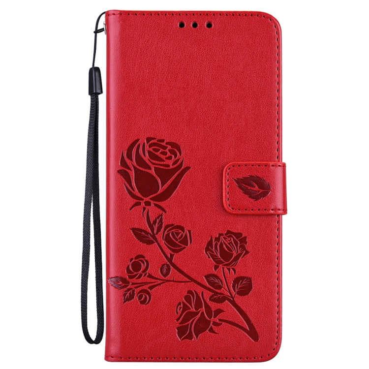 Rose Embossed Leather Phone Case, For Samsung Galaxy M52 5G, For Samsung Galaxy S22 5G, For Samsung Galaxy S22+ 5G, For Samsung Galaxy S22 Ultra 5G