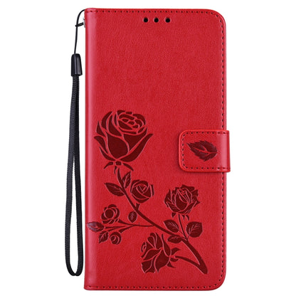 Rose Embossed Leather Phone Case, For Samsung Galaxy M52 5G, For Samsung Galaxy S22 5G, For Samsung Galaxy S22+ 5G, For Samsung Galaxy S22 Ultra 5G
