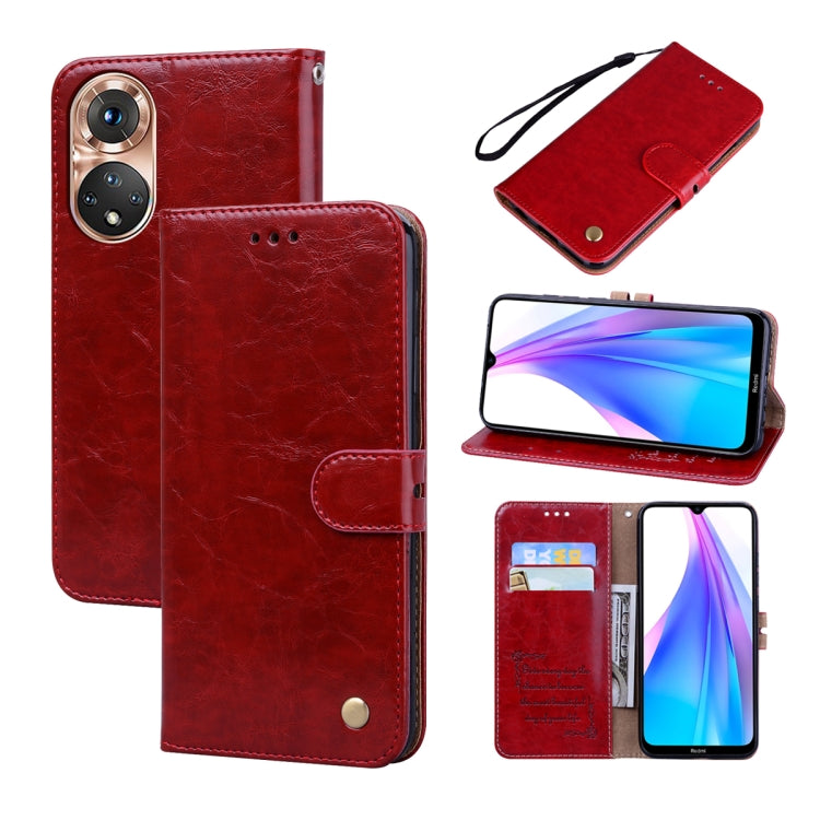 Oil Wax Texture Leather Phone Case, For Honor 50 Lite, For Honor 50, For Samsung Galaxy A13 5G, For Samsung Galaxy A22 4G, For Samsung Galaxy A22 5G, For Samsung Galaxy M52 5G