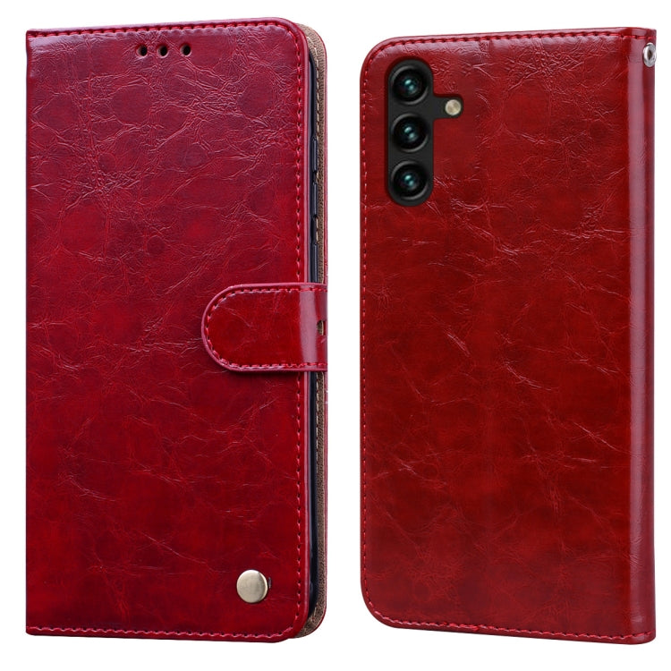 Oil Wax Texture Leather Phone Case, For Honor 50 Lite, For Honor 50, For Samsung Galaxy A13 5G, For Samsung Galaxy A22 4G, For Samsung Galaxy A22 5G, For Samsung Galaxy M52 5G