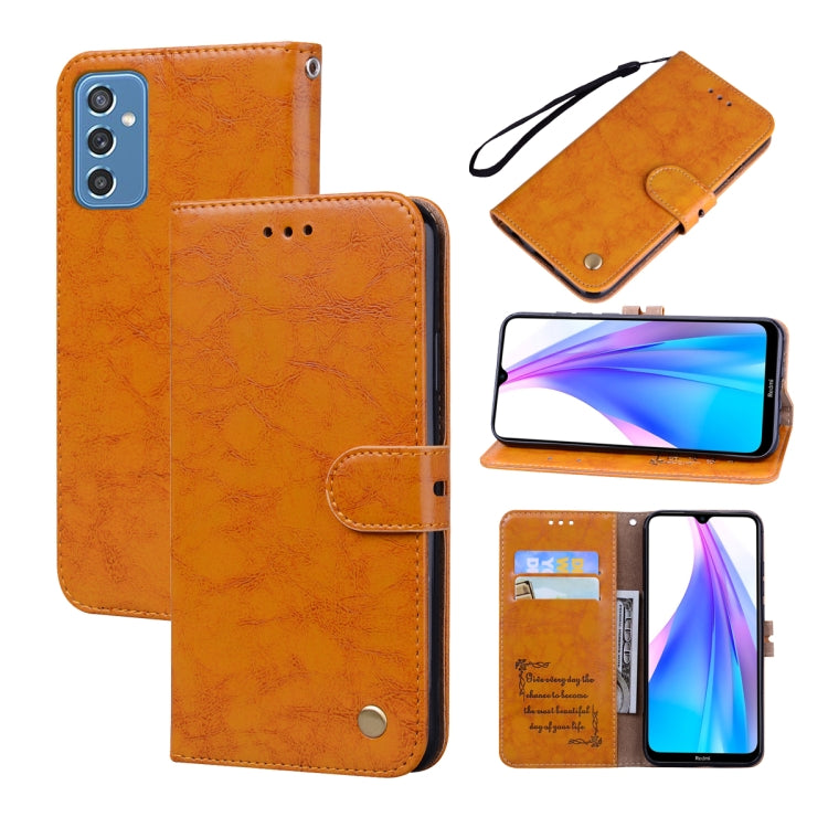 Oil Wax Texture Leather Phone Case, For Honor 50 Lite, For Honor 50, For Samsung Galaxy A13 5G, For Samsung Galaxy A22 4G, For Samsung Galaxy A22 5G, For Samsung Galaxy M52 5G