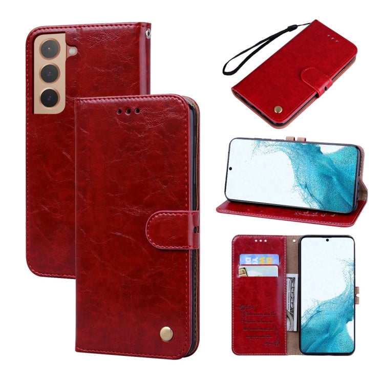 Oil Wax Texture Leather Phone Case, For Samsung Galaxy S22 5G, For Samsung Galaxy S22+ 5G, For Samsung Galaxy S22 Ultra 5G, For Samsung Galaxy A02s, For Xiaomi Mi 11T, For Xiaomi Poco M4 Pro 5G / Redmi Note 11T 5G