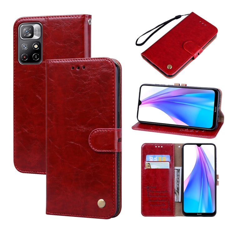 Oil Wax Texture Leather Phone Case, For Samsung Galaxy S22 5G, For Samsung Galaxy S22+ 5G, For Samsung Galaxy S22 Ultra 5G, For Samsung Galaxy A02s, For Xiaomi Mi 11T, For Xiaomi Poco M4 Pro 5G / Redmi Note 11T 5G