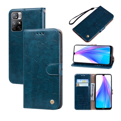Oil Wax Texture Leather Phone Case, For Xiaomi Redmi Note 11 Pro+ 5G