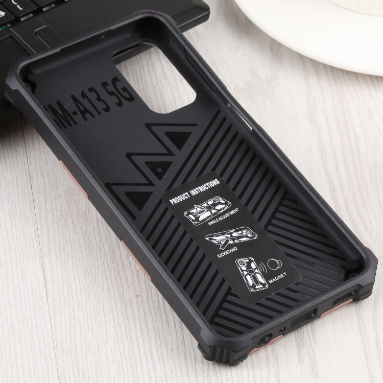 Shockproof TPU + PC Magnetic Protective Phone Case with Holder, For Xiaomi Mi 11T / 11T Pro, For Samsung Galaxy A13 5G, For Samsung Galaxy S22 5G, For Samsung Galaxy S22+ 5G