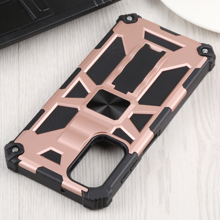 Shockproof TPU + PC Magnetic Protective Phone Case with Holder, For Xiaomi Mi 11T / 11T Pro, For Samsung Galaxy A13 5G, For Samsung Galaxy S22 5G, For Samsung Galaxy S22+ 5G