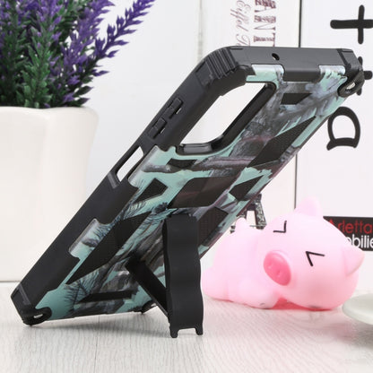 Camouflage Armor Shockproof TPU + PC Magnetic Protective Phone Case with Holder, For Samsung Galaxy A13 5G, For Xiaomi Mi 11T / 11T Pro, For Samsung Galaxy S22 5G, For Samsung Galaxy S22+ 5G