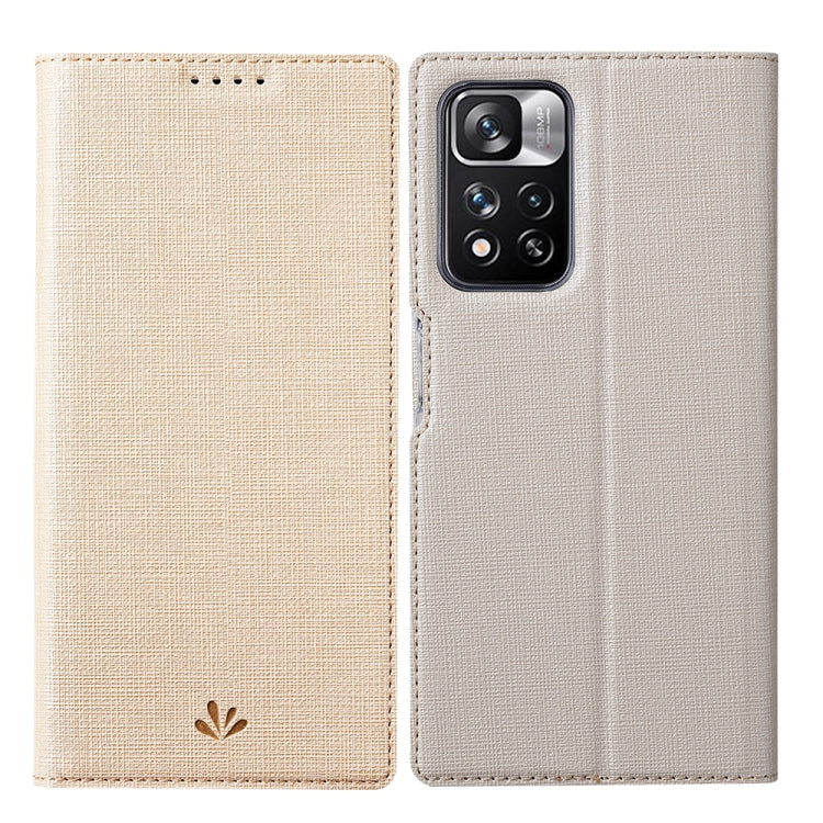 ViLi DMX Series Shockproof Magnetic Flip Leather Phone Case, For Xiaomi Redmi Note 11, For Xiaomi Redmi Note 11 Pro