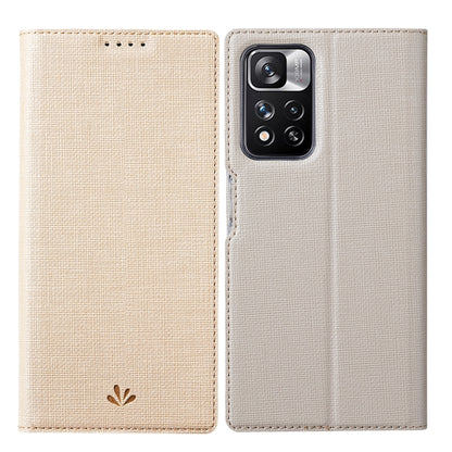 ViLi DMX Series Shockproof Magnetic Flip Leather Phone Case, For Xiaomi Redmi Note 11, For Xiaomi Redmi Note 11 Pro