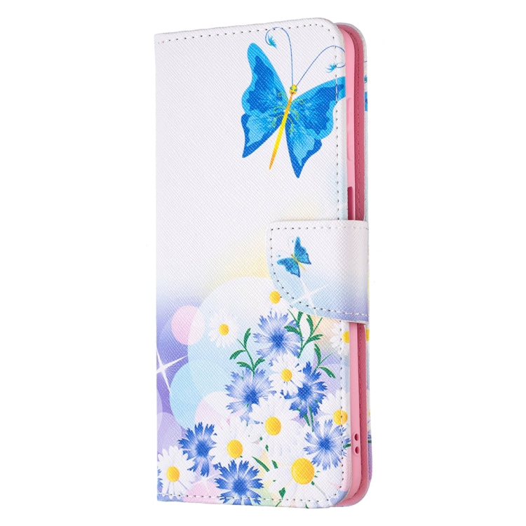 Colored Drawing Pattern Leather Phone Case, For Samsung Galaxy M52 5G
