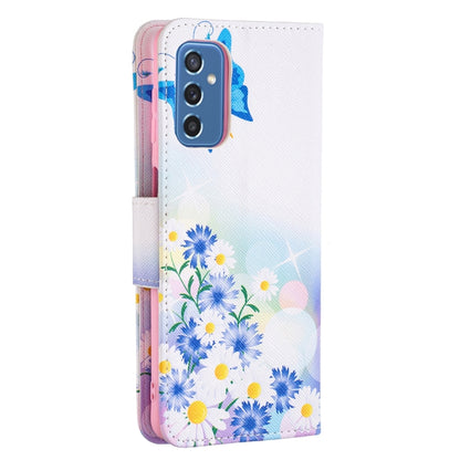 Colored Drawing Pattern Leather Phone Case, For Samsung Galaxy M52 5G