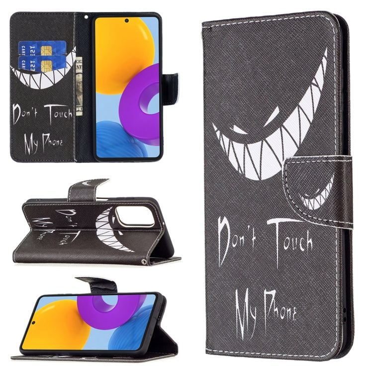 Colored Drawing Pattern Leather Phone Case, For Samsung Galaxy M52 5G