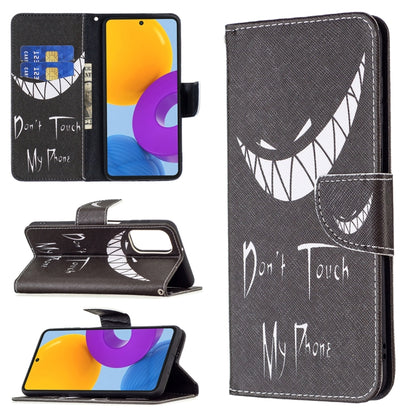 Colored Drawing Pattern Leather Phone Case, For Samsung Galaxy M52 5G