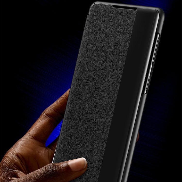 Window View Leather Phone Case, For Xiaomi Redmi Note 11 Pro, For Xiaomi Redmi Note 11, For Samsung Galaxy S22 Ultra 5G, For Samsung Galaxy S22+ 5G, For Samsung Galaxy S22 5G
