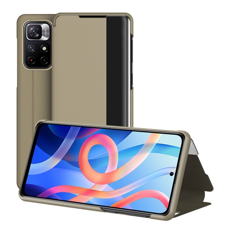 Window View Leather Phone Case, For Xiaomi Redmi Note 11 Pro, For Xiaomi Redmi Note 11, For Samsung Galaxy S22 Ultra 5G, For Samsung Galaxy S22+ 5G, For Samsung Galaxy S22 5G