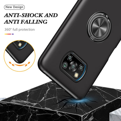 PC + TPU Magnetic Phone Case with Invisible Ring Holder, For Xiaomi Poco X3 NFC / X3, For Samsung Galaxy A13 5G