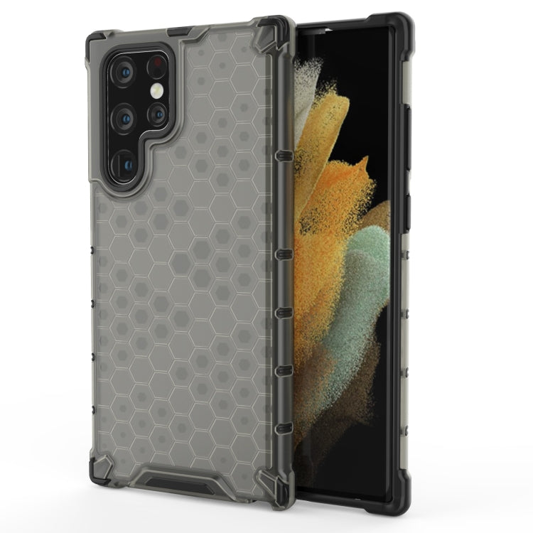Honeycomb PC + TPU Phone Case, For Samsung Galaxy S22 5G, For Samsung Galaxy S22+ 5G, For Samsung Galaxy S22 Ultra 5G, For Honor 60
