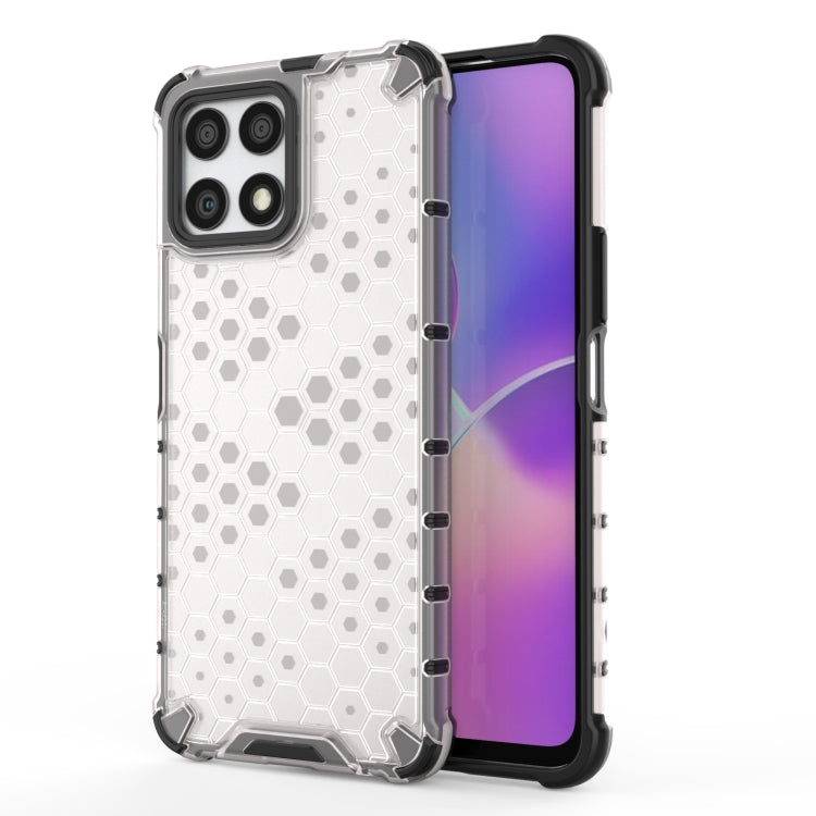 Honeycomb PC + TPU Phone Case, For Honor 60 Pro, For Honor X30i, For OPPO Realme Narzo 50A, For OPPO Realme Narzo 50 4G