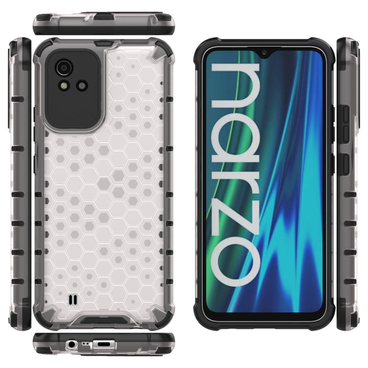 Honeycomb PC + TPU Phone Case, For OPPO Realme Narzo 50i, For OPPO Reno7 5G, For OPPO Reno7 Pro 5G, For Reno7 5G