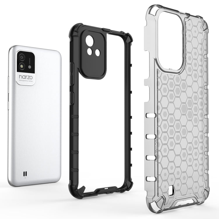 Honeycomb PC + TPU Phone Case, For OPPO Realme Narzo 50i, For OPPO Reno7 5G, For OPPO Reno7 Pro 5G, For Reno7 5G