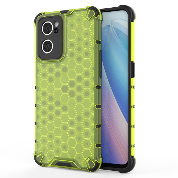 Honeycomb PC + TPU Phone Case, For OPPO Realme Narzo 50i, For OPPO Reno7 5G, For OPPO Reno7 Pro 5G, For Reno7 5G