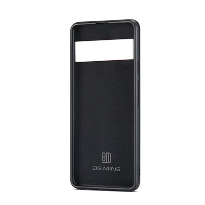 DG.MING M1 Series 3-Fold Multi Card Wallet + Magnetic Back Cover Case, For Google Pixel 5a 5G, For Google Pixel 6 Pro, For OnePlus 9RT 5G