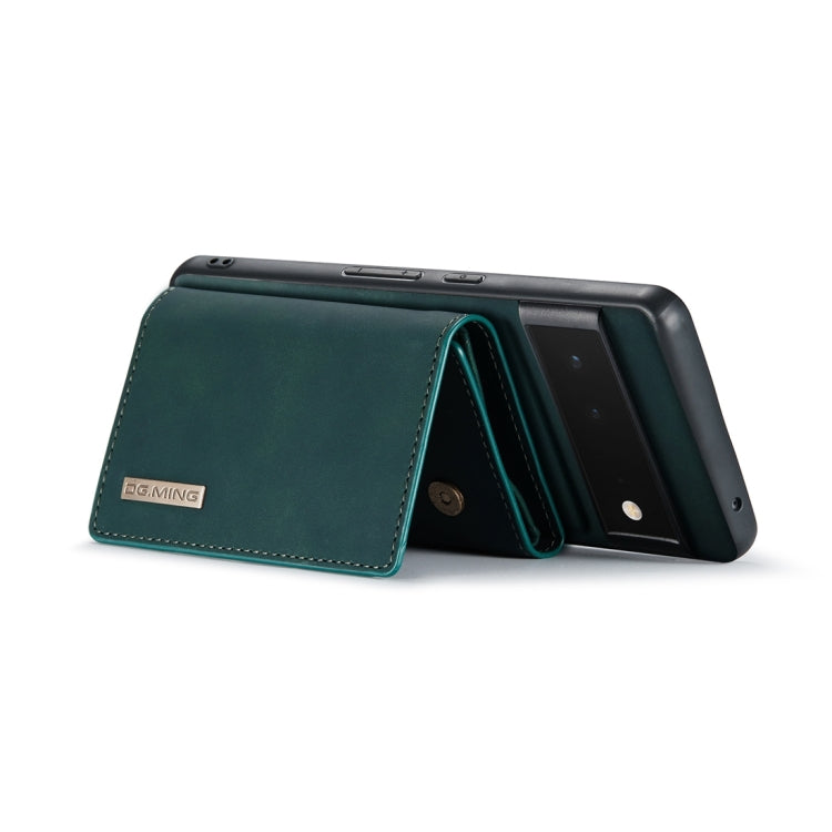 DG.MING M1 Series 3-Fold Multi Card Wallet + Magnetic Back Cover Case, For Google Pixel 5a 5G, For Google Pixel 6 Pro, For OnePlus 9RT 5G