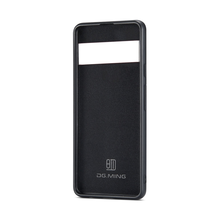DG.MING M2 Series 3-Fold Multi Card Bag + Magnetic Back Cover Case, For Google Pixel 5a 5G, For Google Pixel 6 Pro, For OnePlus 9RT 5G