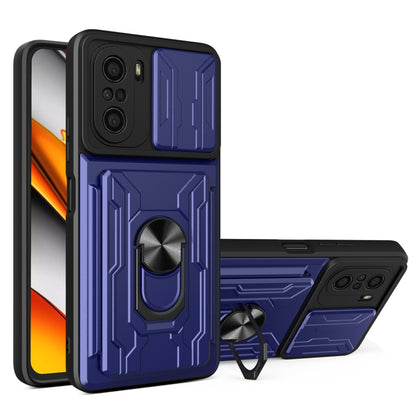 Sliding Camshield Card Phone Case, For Xiaomi Redmi K40/Poco F3/Mi 11i, For Xiaomi Mi 11 Lite, For OPPO Realme C20 / C21, For OPPO Realme C25 / C15, For OPPO Realme 8 / 8 Pro