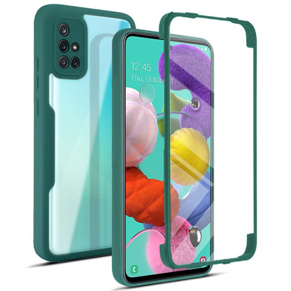 Acrylic + TPU 360 Degrees Full Coverage Shockproof Phone Case, For Samsung Galaxy A51 4G, For Samsung Galaxy A52 5G / 4G, For Samsung Galaxy A71 4G, For Xiaomi Redmi Note 10 / Note 10s