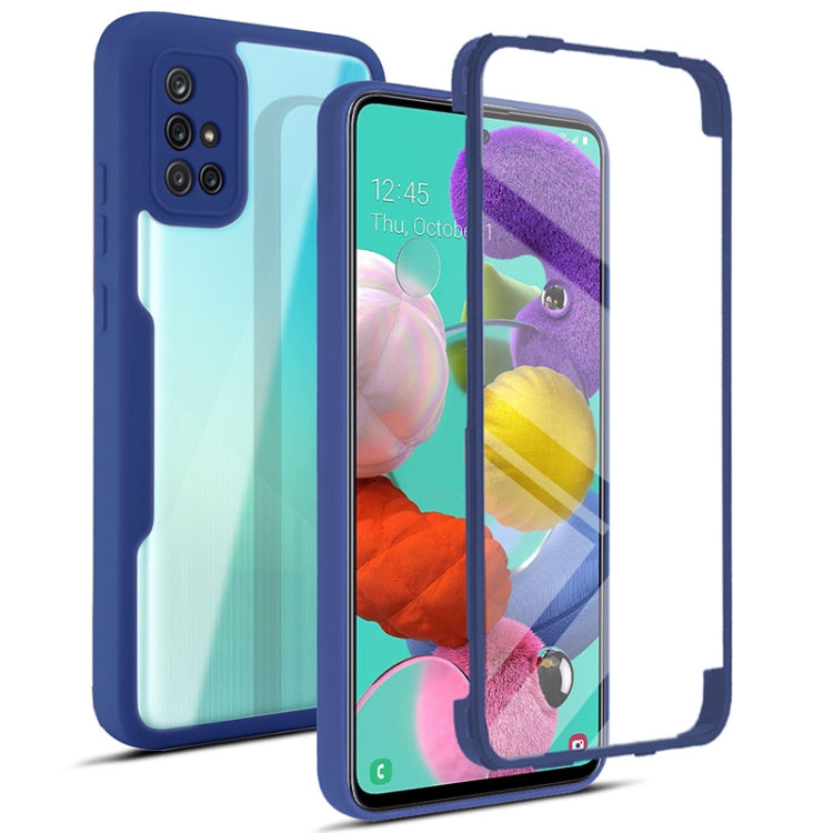 Acrylic + TPU 360 Degrees Full Coverage Shockproof Phone Case, For Samsung Galaxy A51 4G, For Samsung Galaxy A52 5G / 4G, For Samsung Galaxy A71 4G, For Xiaomi Redmi Note 10 / Note 10s