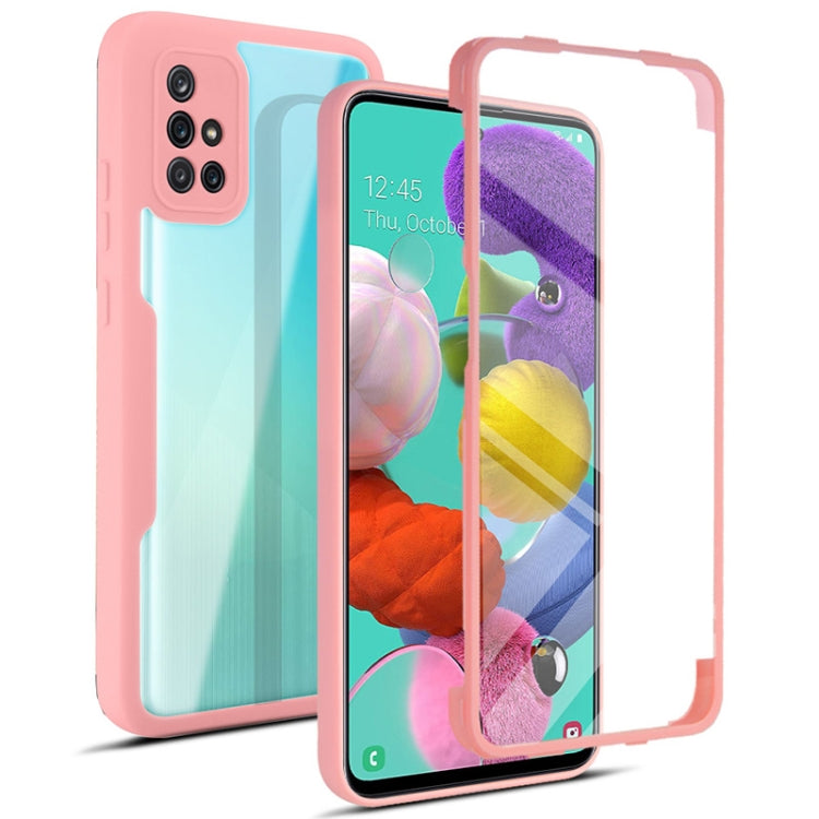 Acrylic + TPU 360 Degrees Full Coverage Shockproof Phone Case, For Samsung Galaxy A51 4G, For Samsung Galaxy A52 5G / 4G, For Samsung Galaxy A71 4G, For Xiaomi Redmi Note 10 / Note 10s