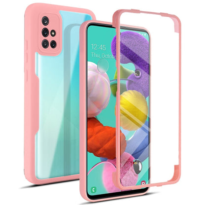 Acrylic + TPU 360 Degrees Full Coverage Shockproof Phone Case, For Samsung Galaxy A51 4G, For Samsung Galaxy A52 5G / 4G, For Samsung Galaxy A71 4G, For Xiaomi Redmi Note 10 / Note 10s