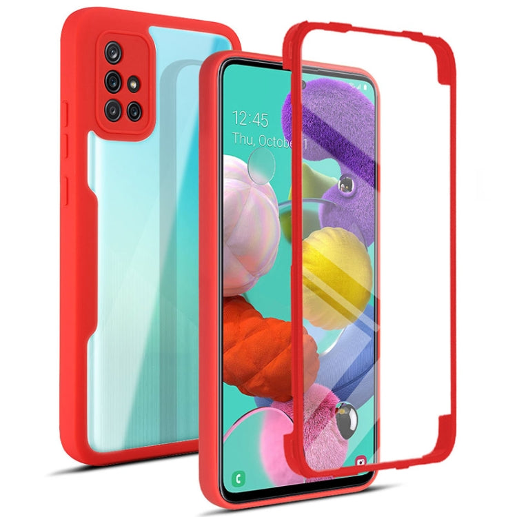 Acrylic + TPU 360 Degrees Full Coverage Shockproof Phone Case, For Samsung Galaxy A51 4G, For Samsung Galaxy A52 5G / 4G, For Samsung Galaxy A71 4G, For Xiaomi Redmi Note 10 / Note 10s