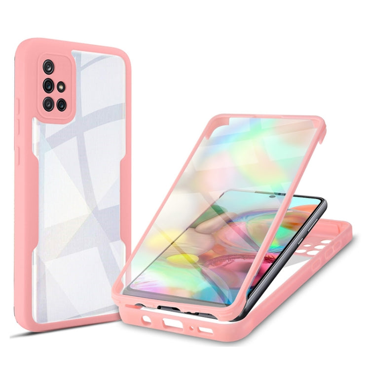 Acrylic + TPU 360 Degrees Full Coverage Shockproof Phone Case, For Samsung Galaxy A51 4G, For Samsung Galaxy A52 5G / 4G, For Samsung Galaxy A71 4G, For Xiaomi Redmi Note 10 / Note 10s