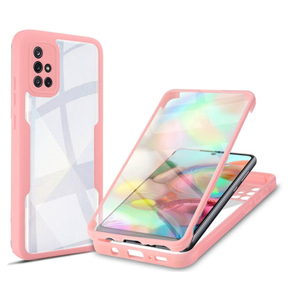Acrylic + TPU 360 Degrees Full Coverage Shockproof Phone Case, For Samsung Galaxy A51 4G, For Samsung Galaxy A52 5G / 4G, For Samsung Galaxy A71 4G, For Xiaomi Redmi Note 10 / Note 10s
