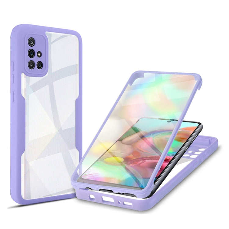 Acrylic + TPU 360 Degrees Full Coverage Shockproof Phone Case, For Samsung Galaxy A51 4G, For Samsung Galaxy A52 5G / 4G, For Samsung Galaxy A71 4G, For Xiaomi Redmi Note 10 / Note 10s