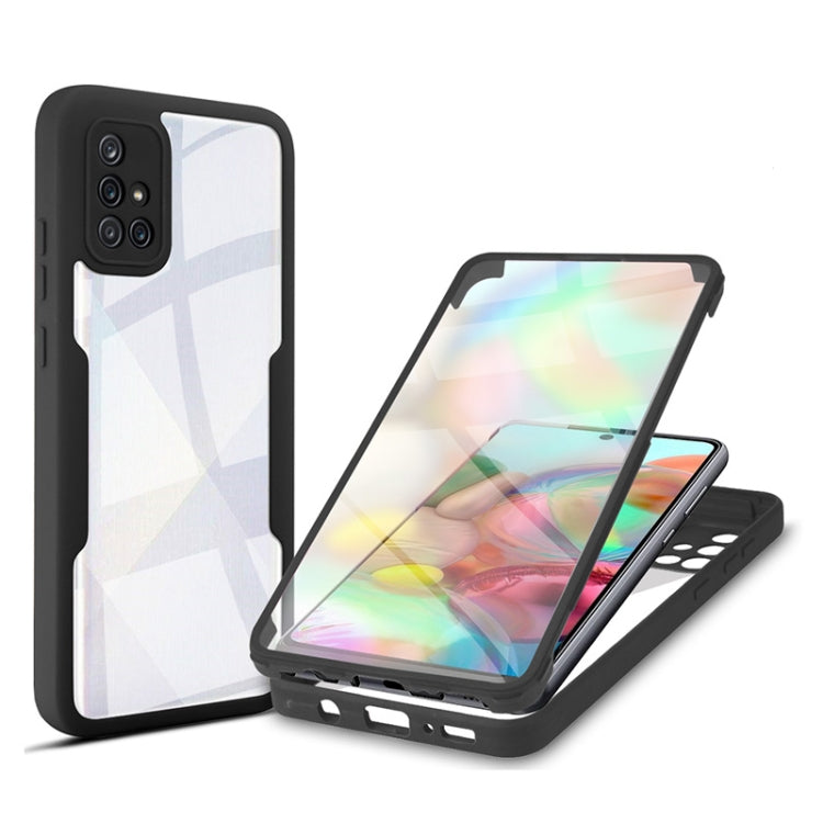 Acrylic + TPU 360 Degrees Full Coverage Shockproof Phone Case, For Samsung Galaxy A51 4G, For Samsung Galaxy A52 5G / 4G, For Samsung Galaxy A71 4G, For Xiaomi Redmi Note 10 / Note 10s
