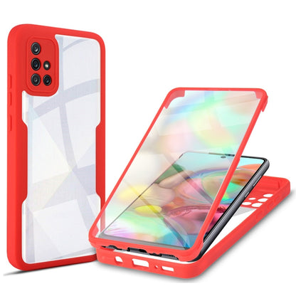 Acrylic + TPU 360 Degrees Full Coverage Shockproof Phone Case, For Samsung Galaxy A51 4G, For Samsung Galaxy A52 5G / 4G, For Samsung Galaxy A71 4G, For Xiaomi Redmi Note 10 / Note 10s
